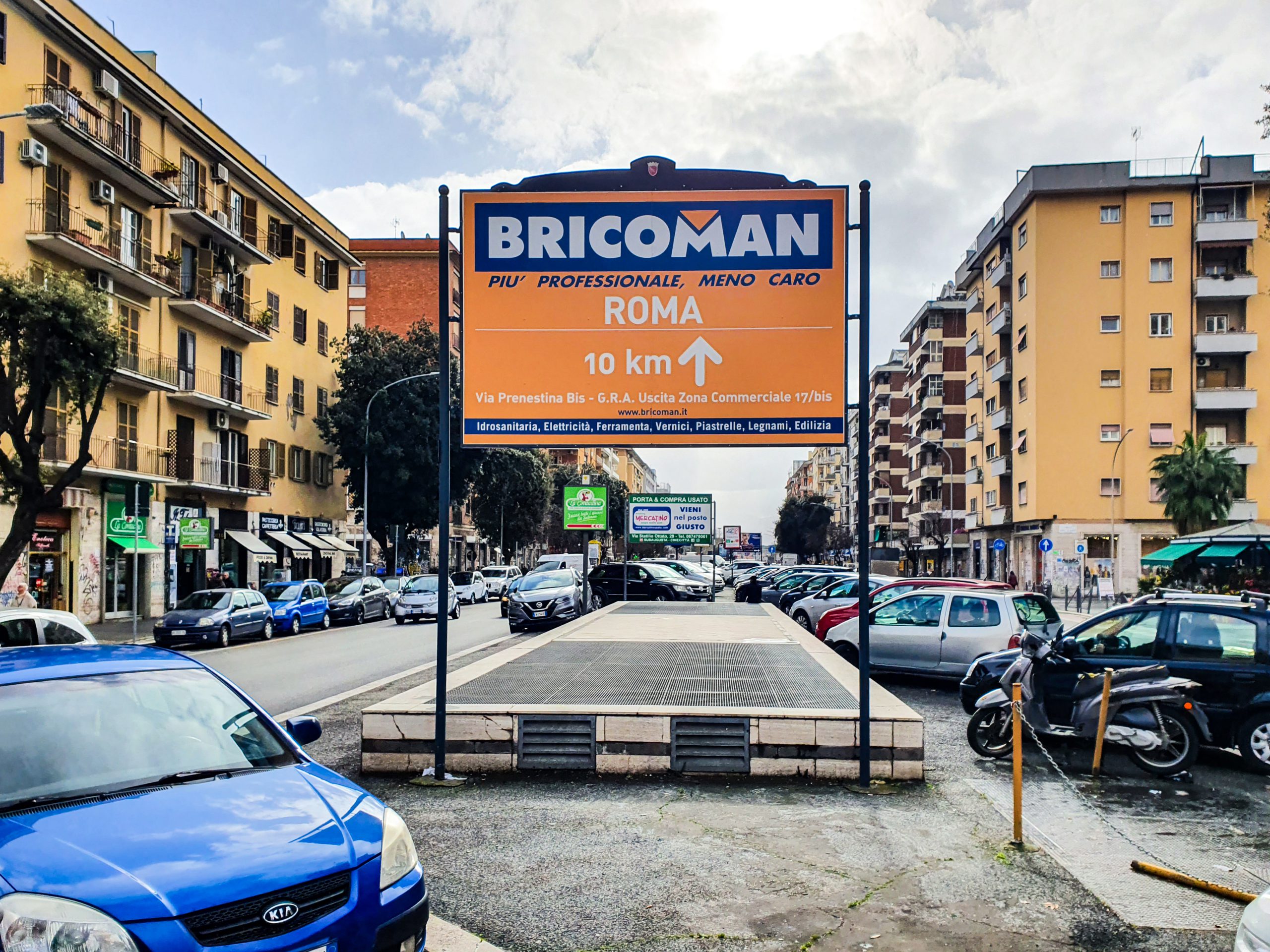 m_30 Poster m 3x2 bif - via Tuscolana altezza Via Appio Claudio